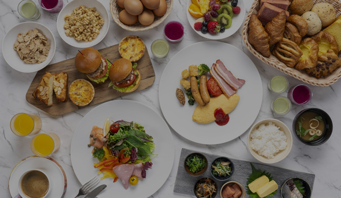 ホテル日航姫路の朝食ブッフェ