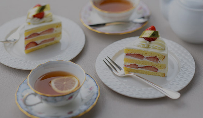 パティシエが作るスイーツ